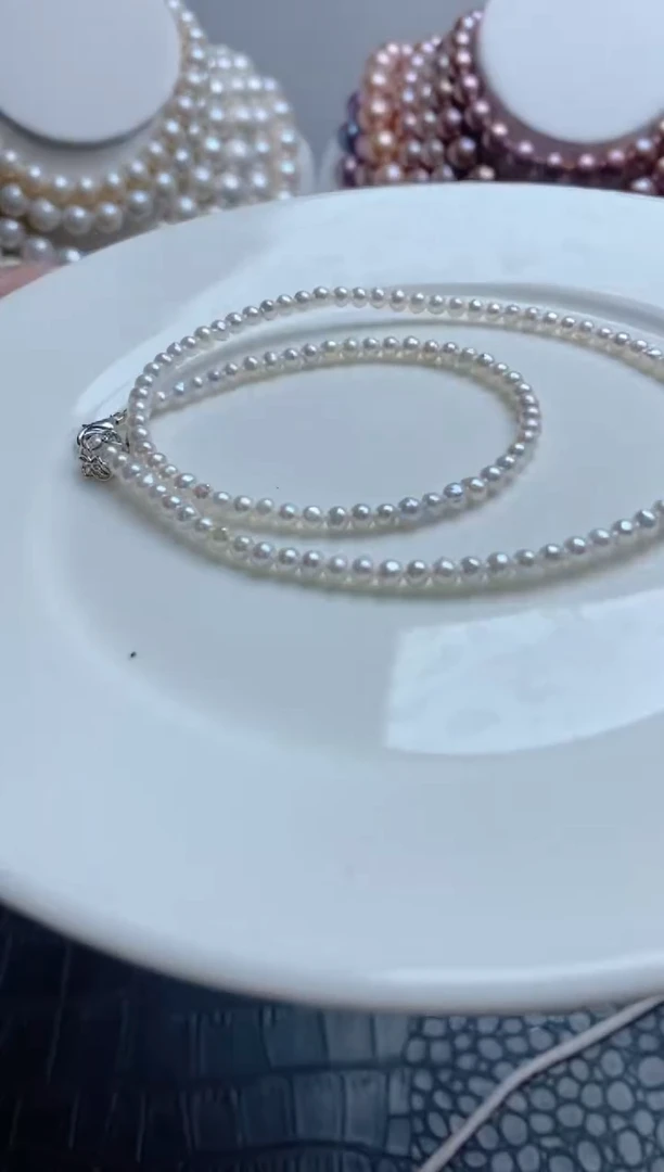 淡水珍珠未镶嵌颈饰2121