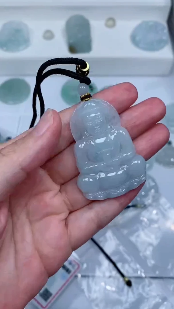 颈饰未镶嵌翡翠吊坠