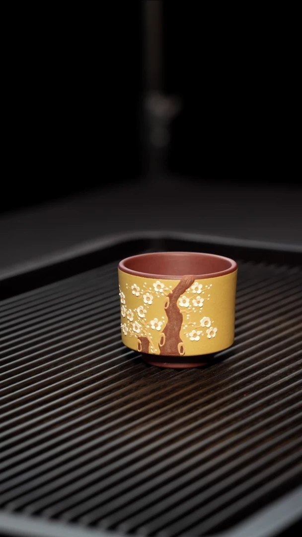 茶壶紫砂半手工紫泥主人杯