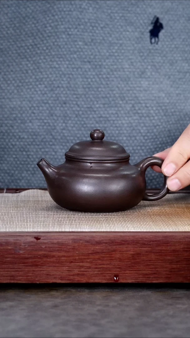 茶壶紫砂紫罗兰容天@@CH04217