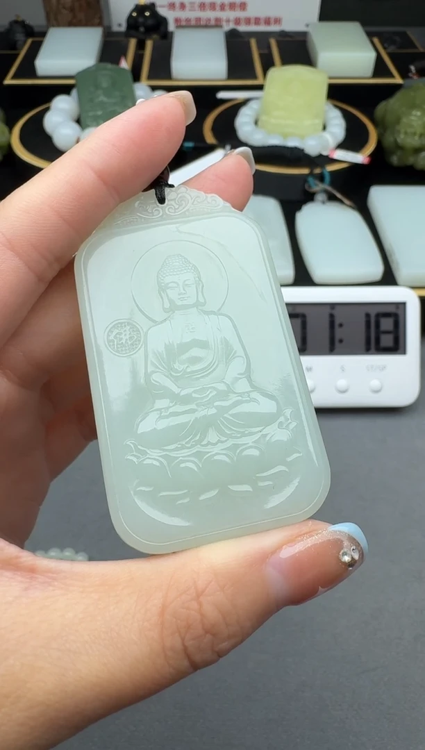 颈饰未镶嵌和田玉小**✨3