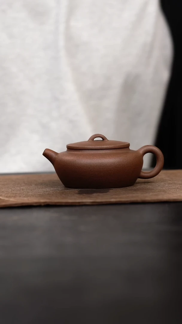 茶壶紫砂原矿手工壶110CC