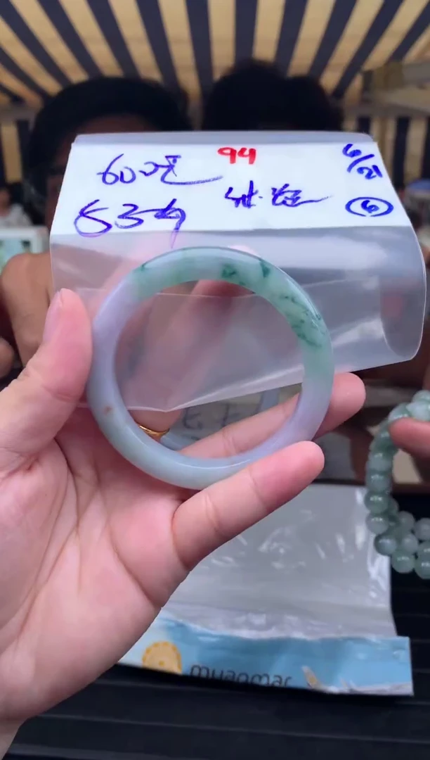定制翡翠未镶嵌沐*毛货需精细抛光拍一发一