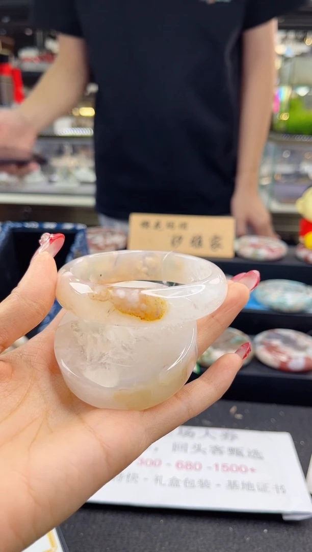 未镶嵌手镯石英质玉62圈口（赠品镯心）14327558