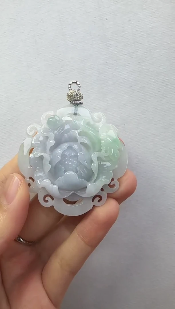 颈饰未镶嵌翡翠国风翡翠