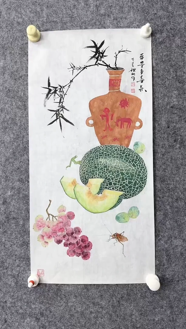 国画DH-邸秋丽老师绘画作品