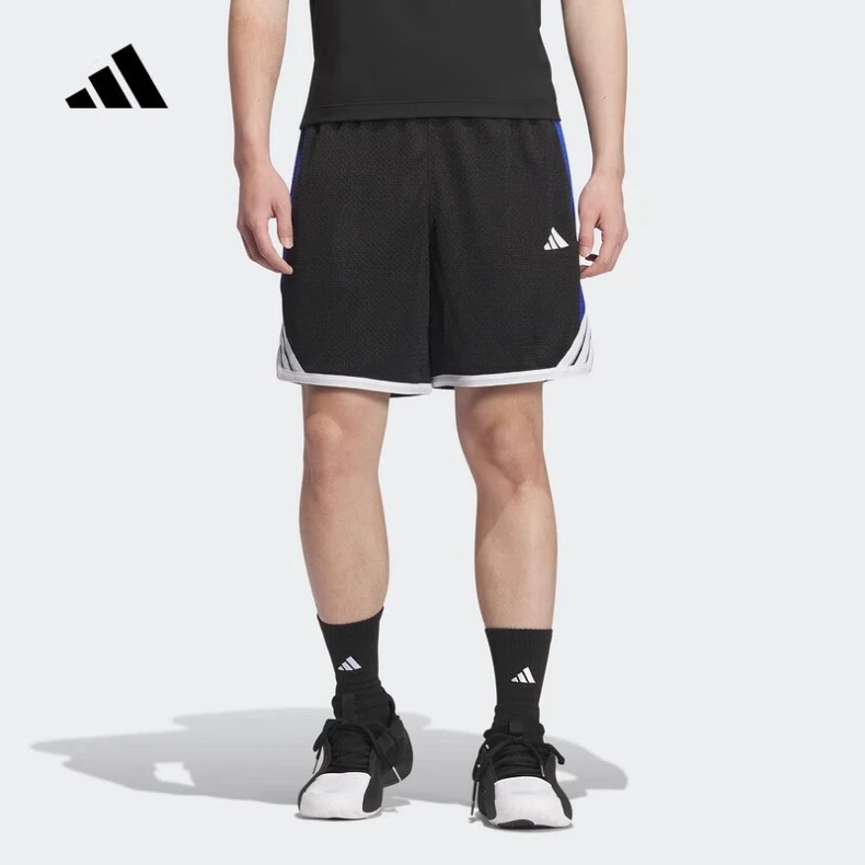 adidas/阿迪达斯2025夏男运动休闲户外舒适短裤宽松五分裤JN0745