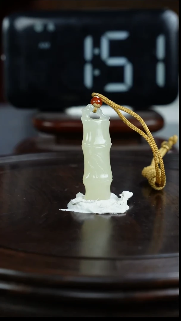 未镶嵌和田玉把件1****0和田玉步步高升