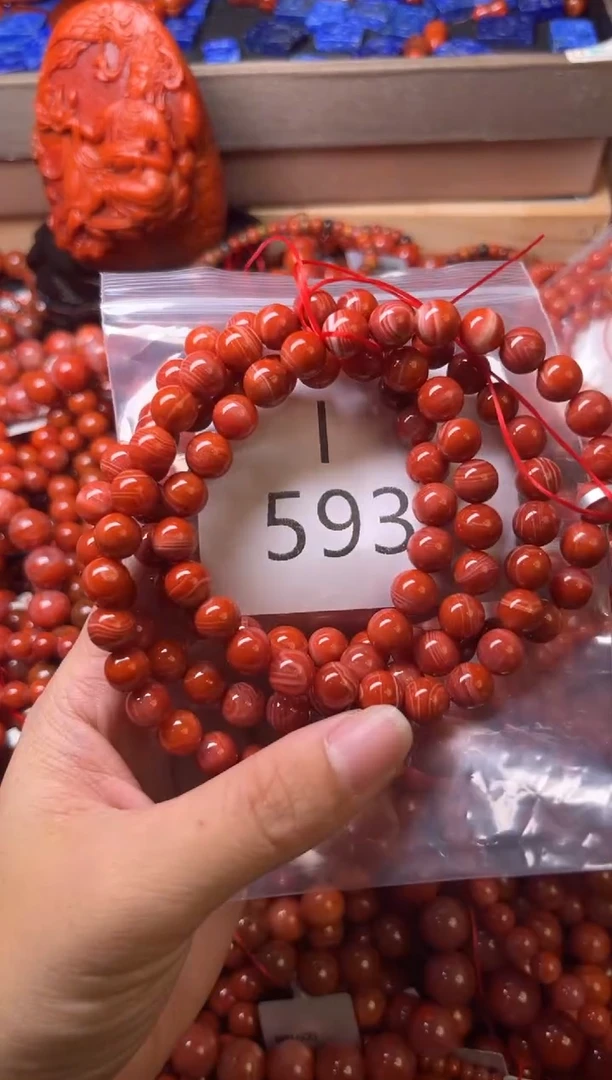 未镶嵌南红玛瑙珠宝奇石I593-8
