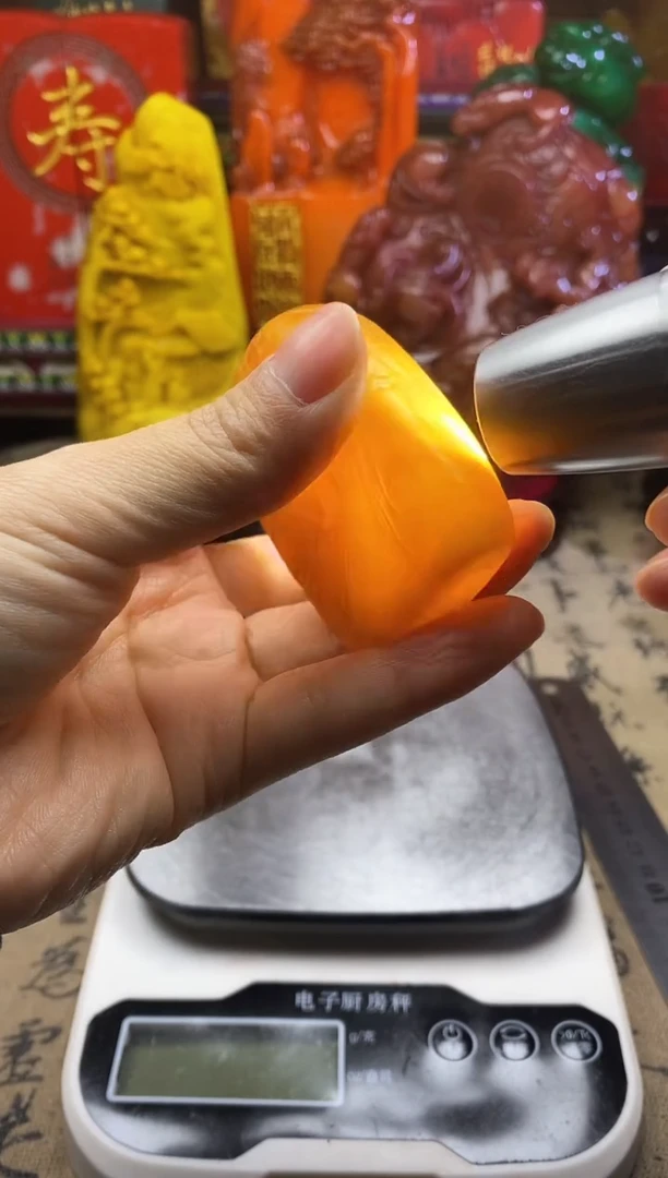 寿山石印石纯天然篆刻石料