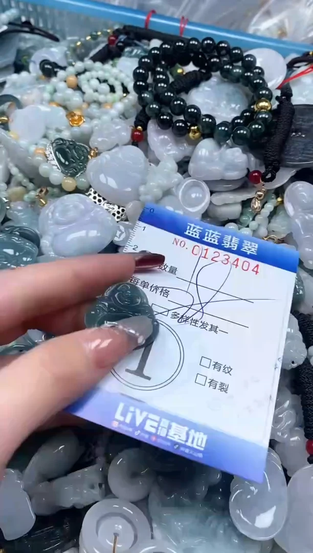 【闪购商品】翡翠颈饰未镶嵌闪购0123404多样性发其一