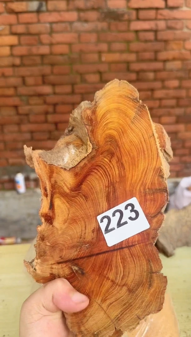 柏木太行陈化崖柏现切先拍！卡2.0   随机一片！！！（1单1片）223