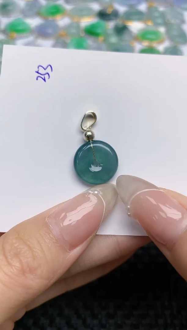 【闪购商品】翡翠颈饰未镶嵌 天然翡翠A货