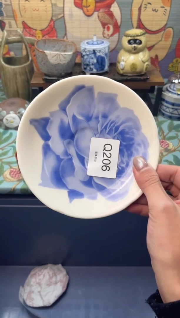 瓷片狡***头    Q206