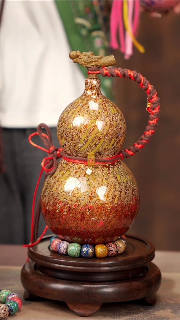 【闪购商品】89易林高端工艺大漆酒葫芦--888