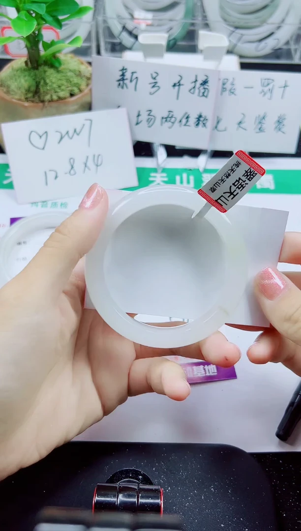 未镶嵌手镯石英质玉342-53/54