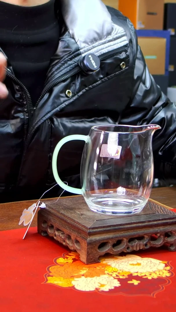 【闪购商品】禾器 澄然茶海 浅玉色