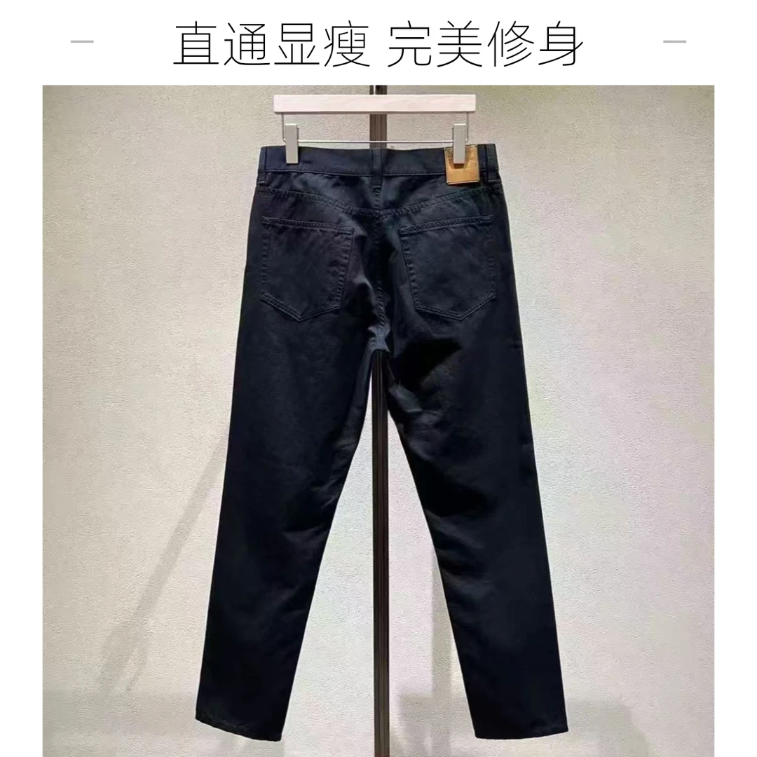JN时尚高奢直通显瘦运黑色动休闲西裤
