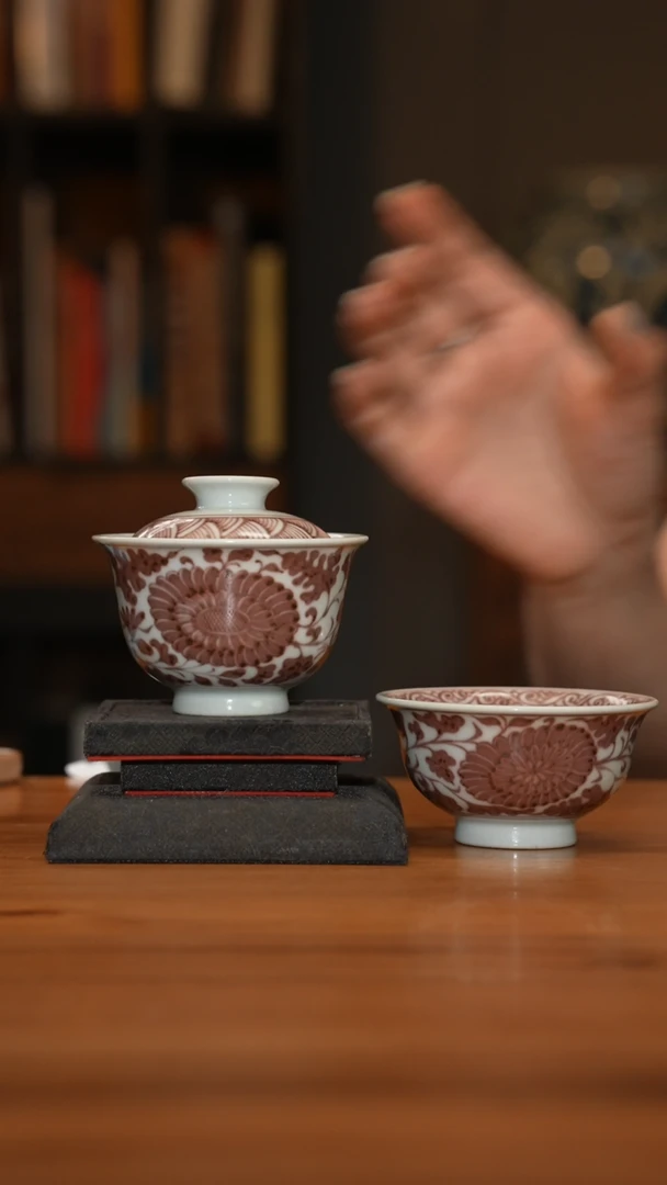 杯古蓝堂之精美茶器