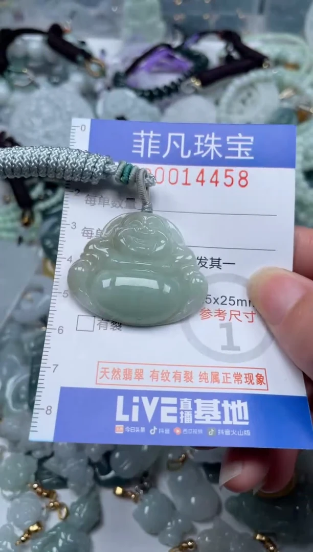 颈饰未镶嵌翡翠14458