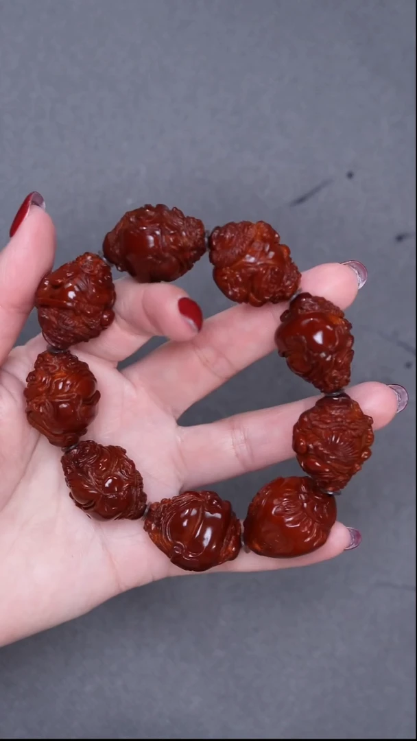 手串橄榄核钟馗手串22