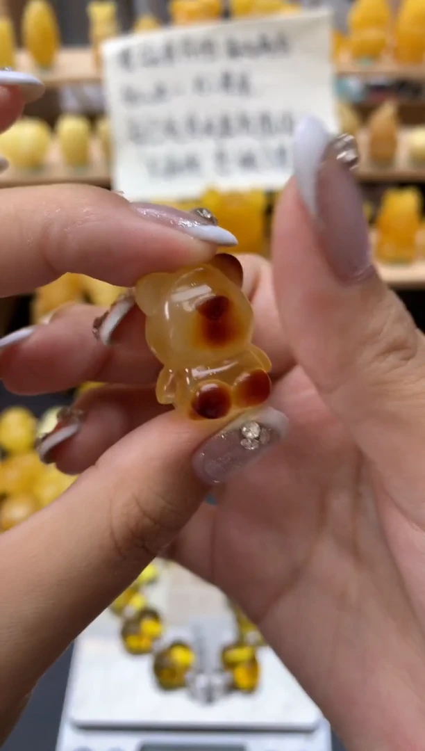 琥珀未镶嵌珠宝奇石046琥珀蜜蜡微瑕