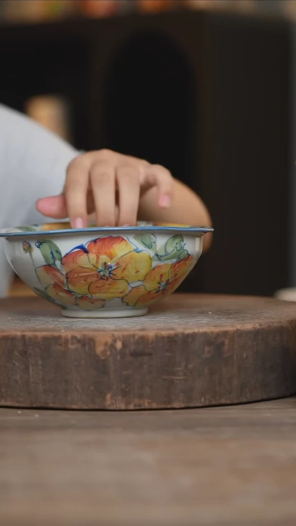 瓷片景德镇高温釉下彩（食品级）