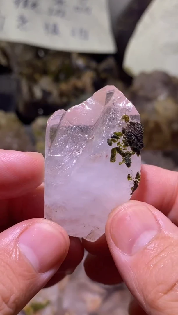 未镶嵌珠宝半成品水晶87号四川超七花园水晶