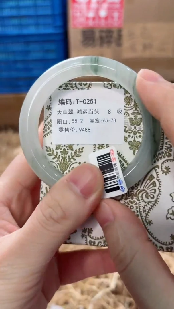 未镶嵌手镯石英质玉T-0251
