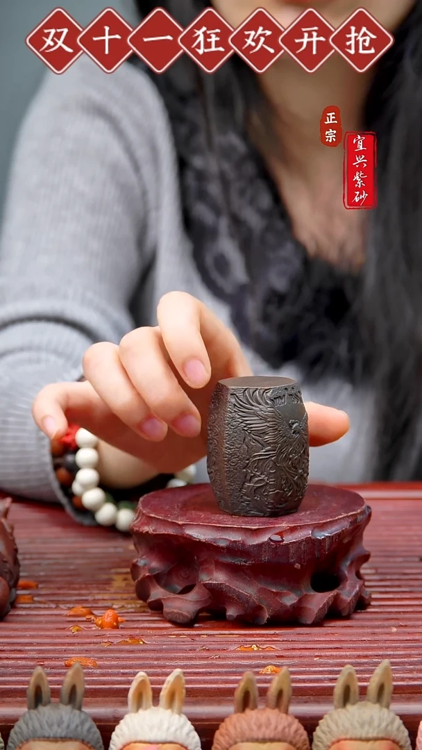紫砂茶宠宜兴紫砂茶宠摆件