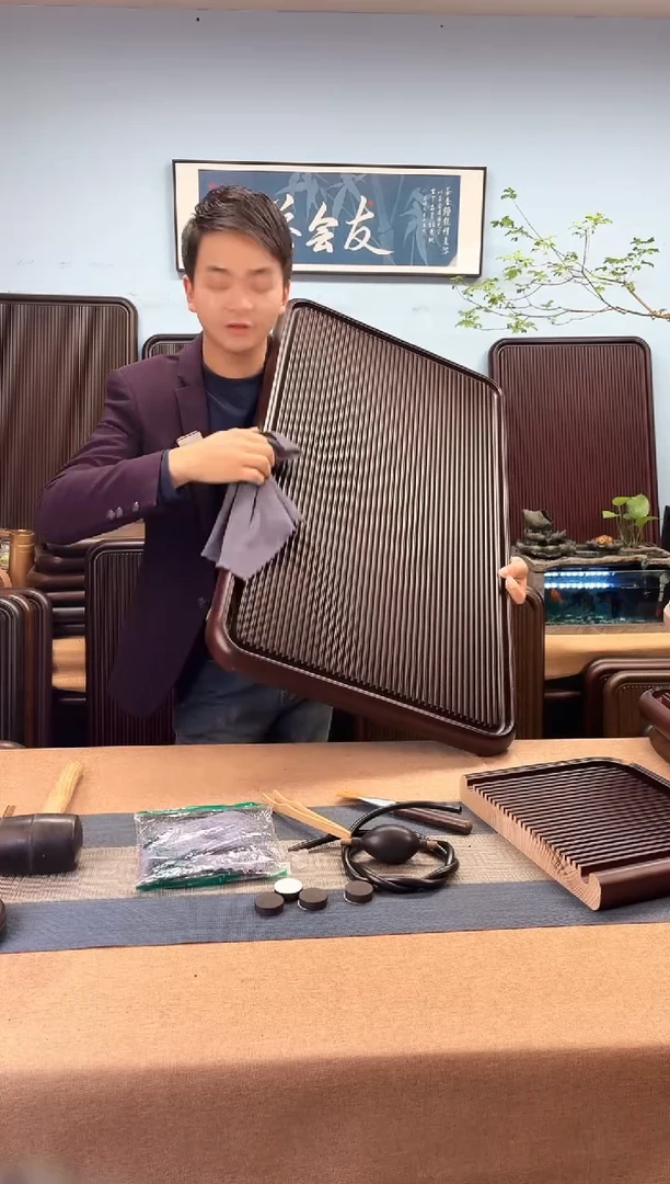 90*50*5千川大板红色款式茶盘