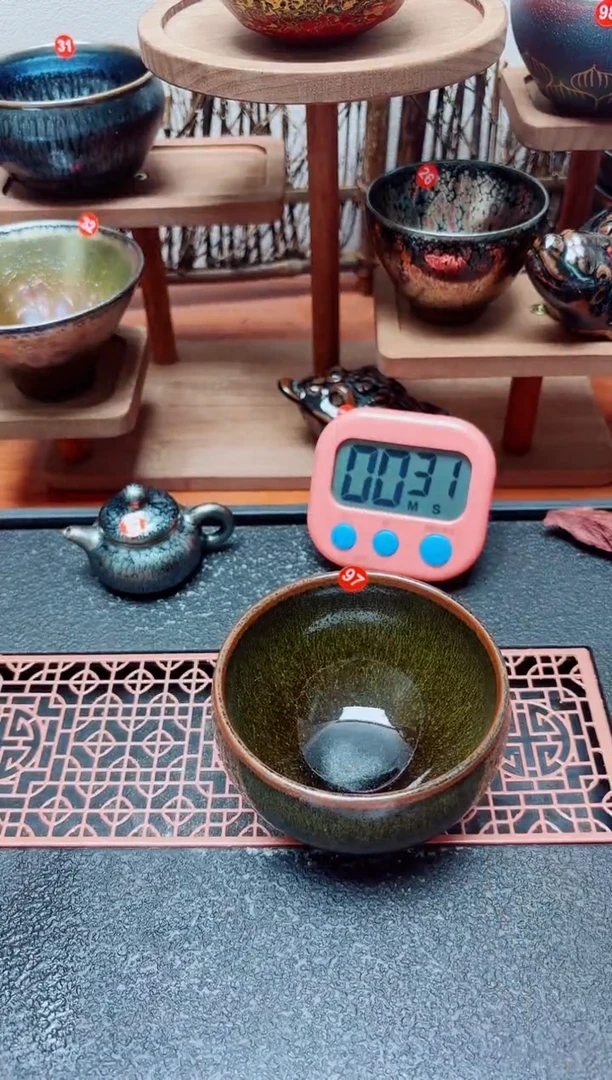 茶盏T****C97号建盏工匠茶器