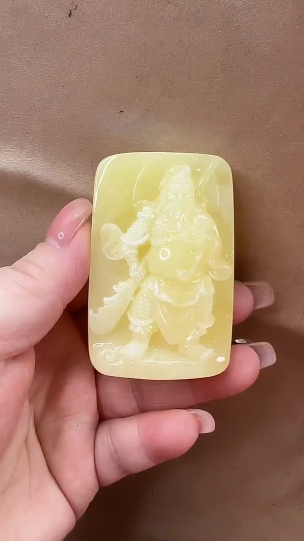 琥珀颈饰未镶嵌吊坠