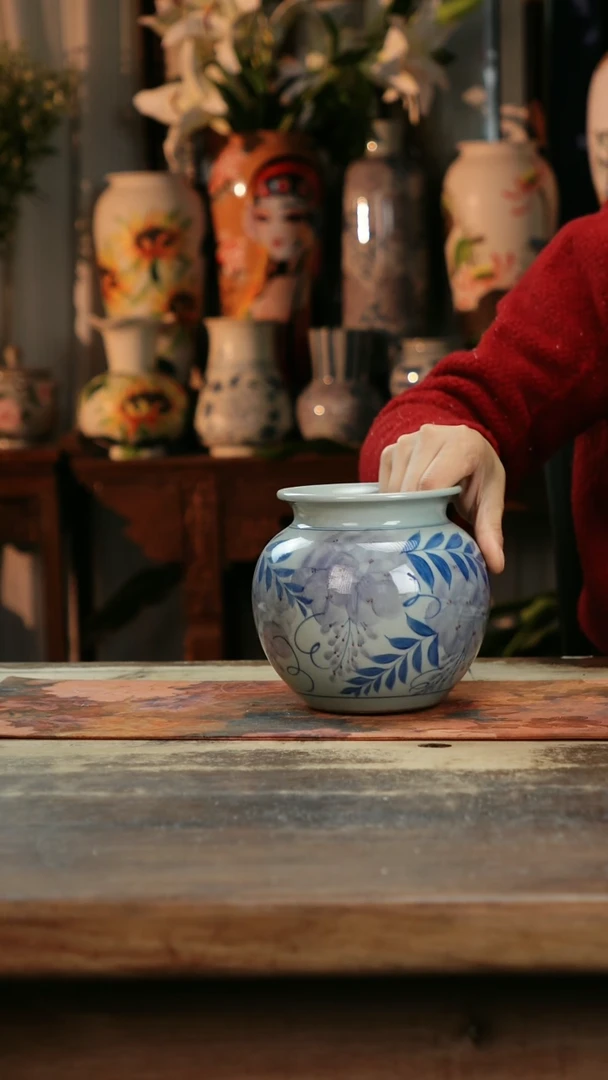 【闪购商品】瓷片景德镇纯手工釉下彩精品餐具