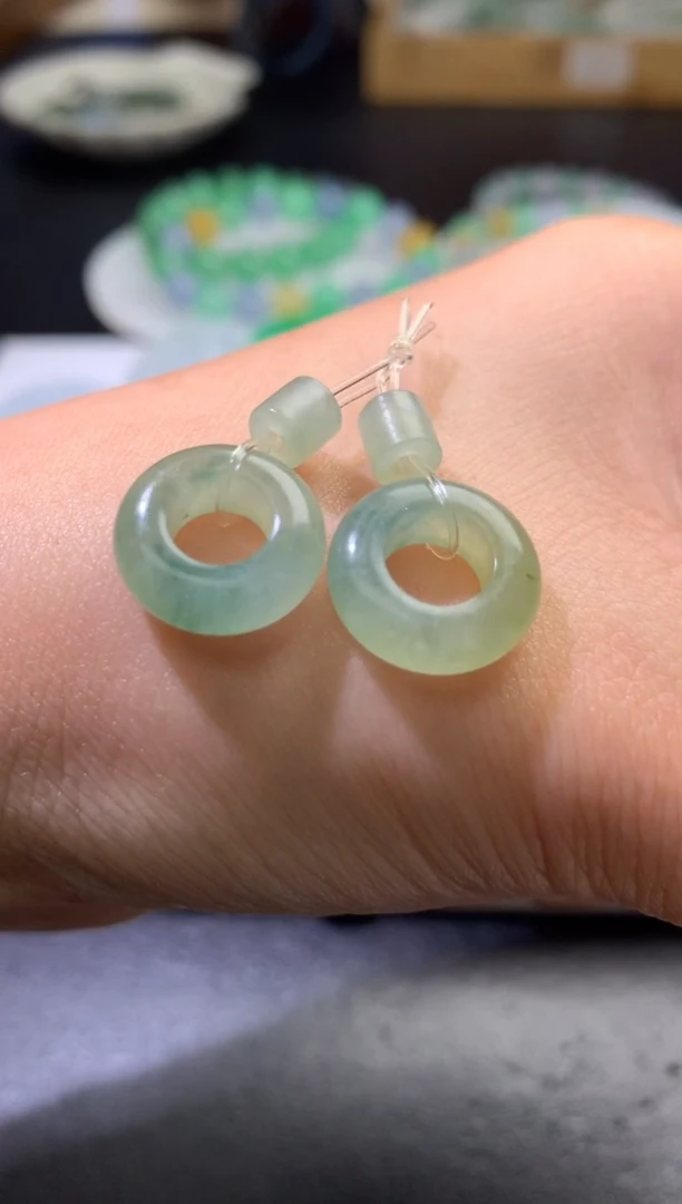 未镶嵌定制翡翠毛货 14.5-4.8