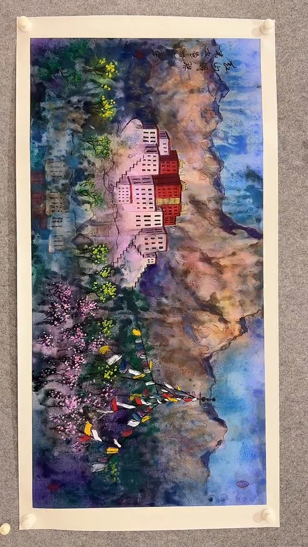 国画王忠权-8平尺-国画作品