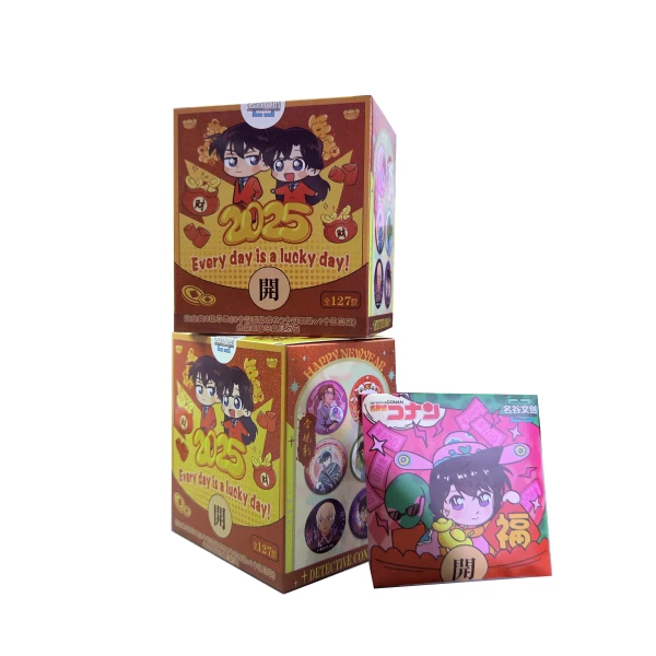 coco拆卡-名谷《名侦探柯南》新春系列徽章盲盒！