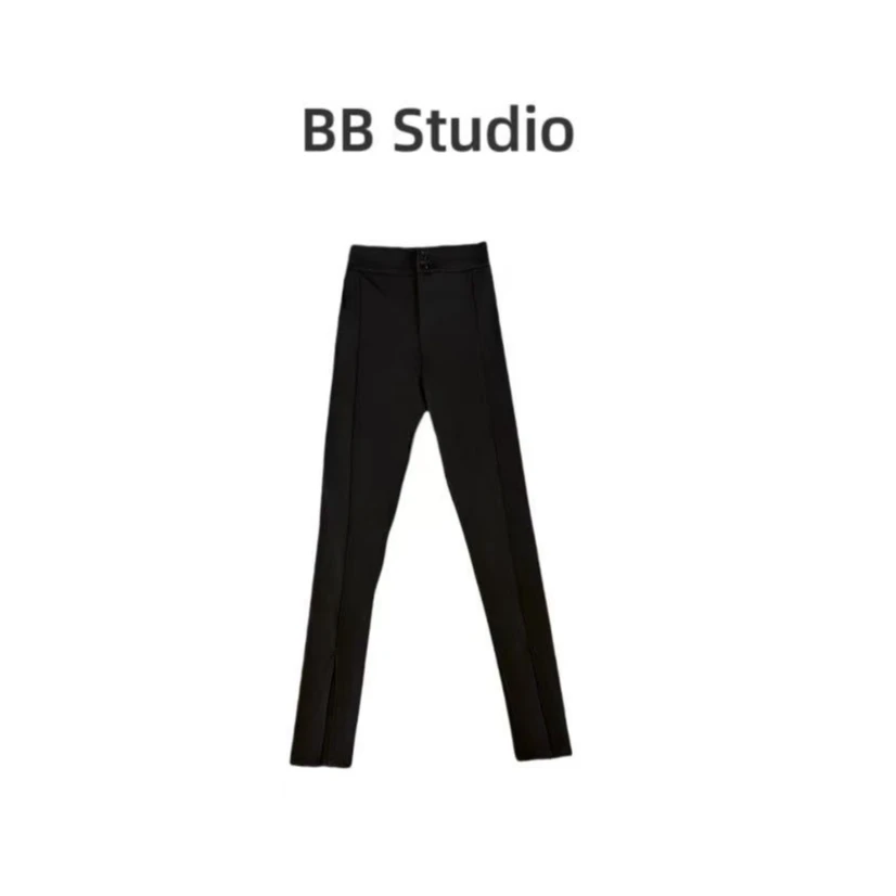 无品牌【BM】弹力开叉裤（建议拍小一码）