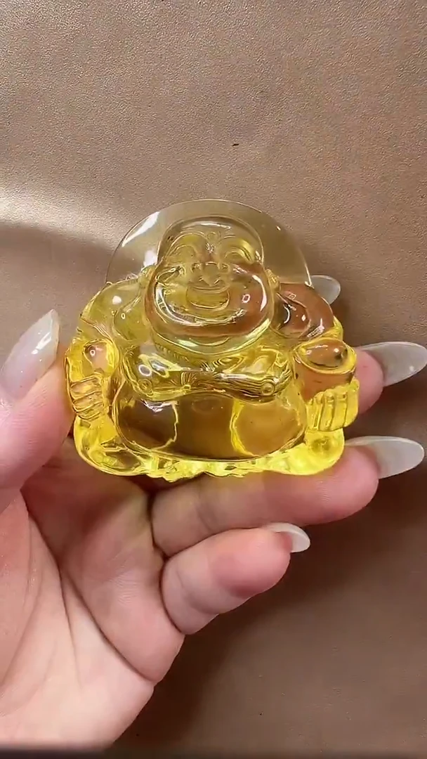 琥珀颈饰未镶嵌吊坠