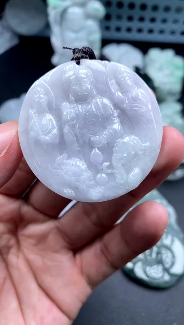 吊坠(不含链)未镶嵌翡翠1