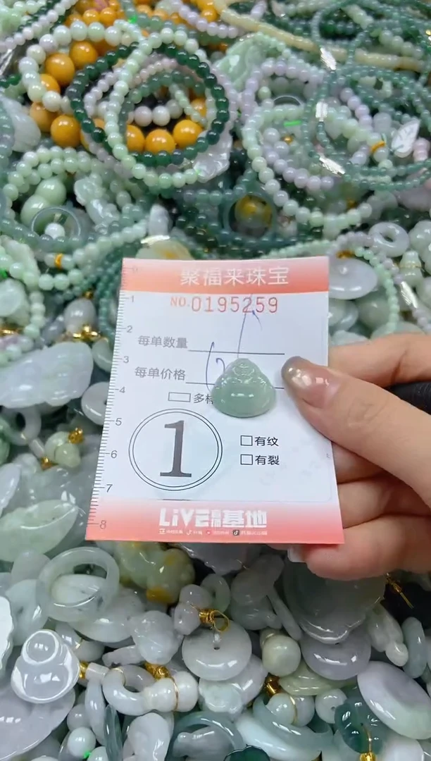 翡翠未镶嵌颈饰闪购0195259