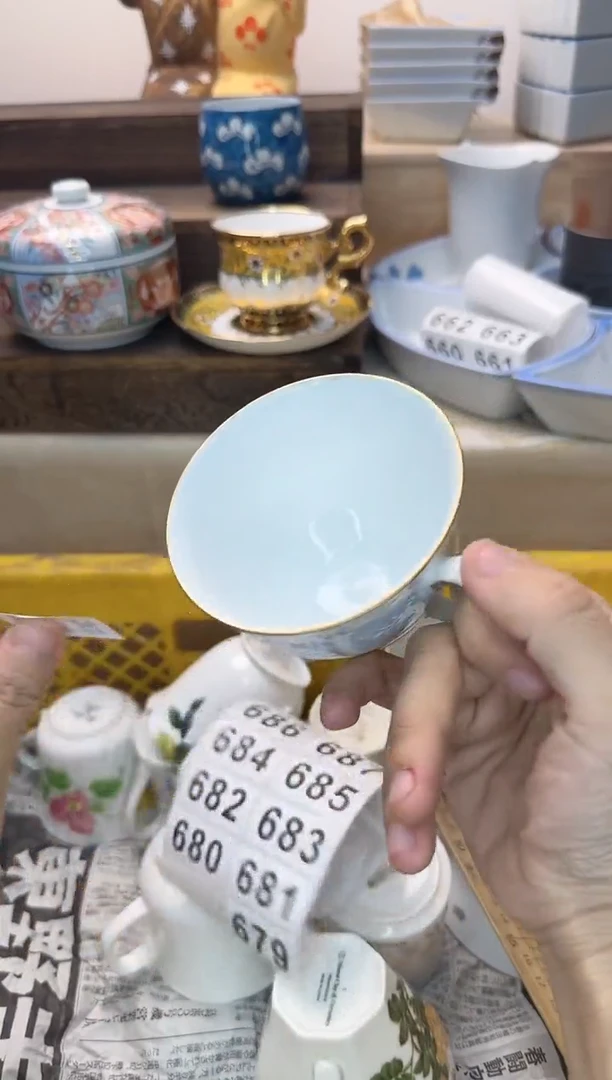 茶杯紫砂暖*678淘艺中古瓷器全场满18元包邮