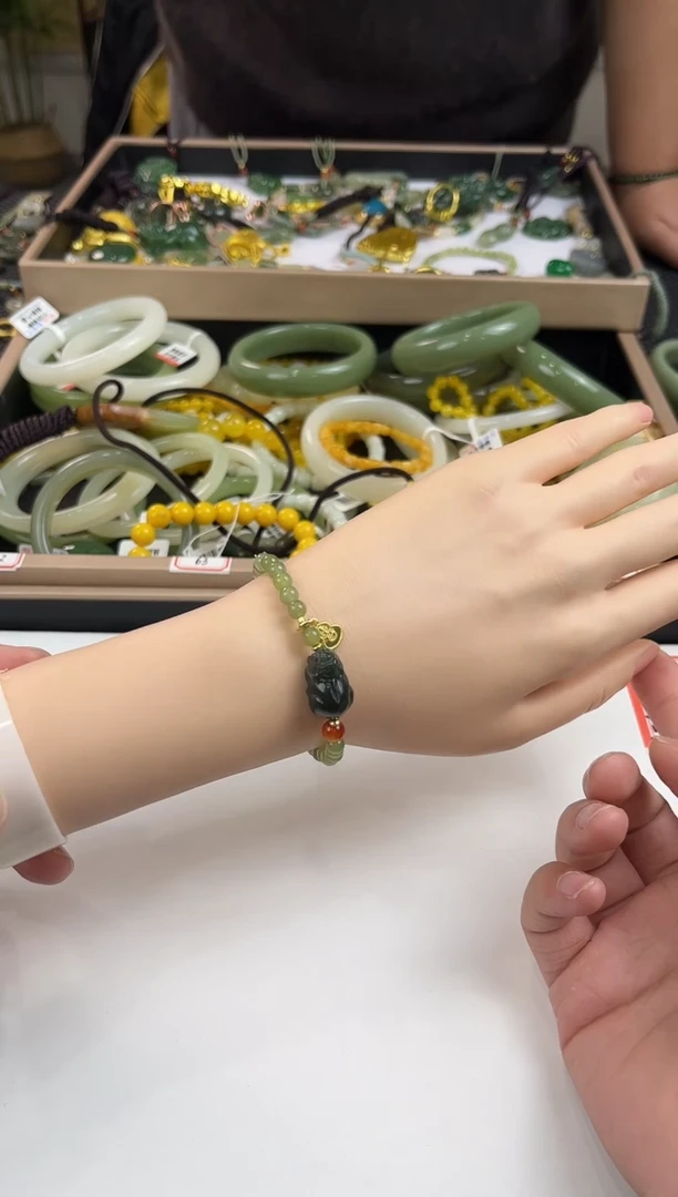 颈饰未镶嵌和田玉多样性拍一发一  92