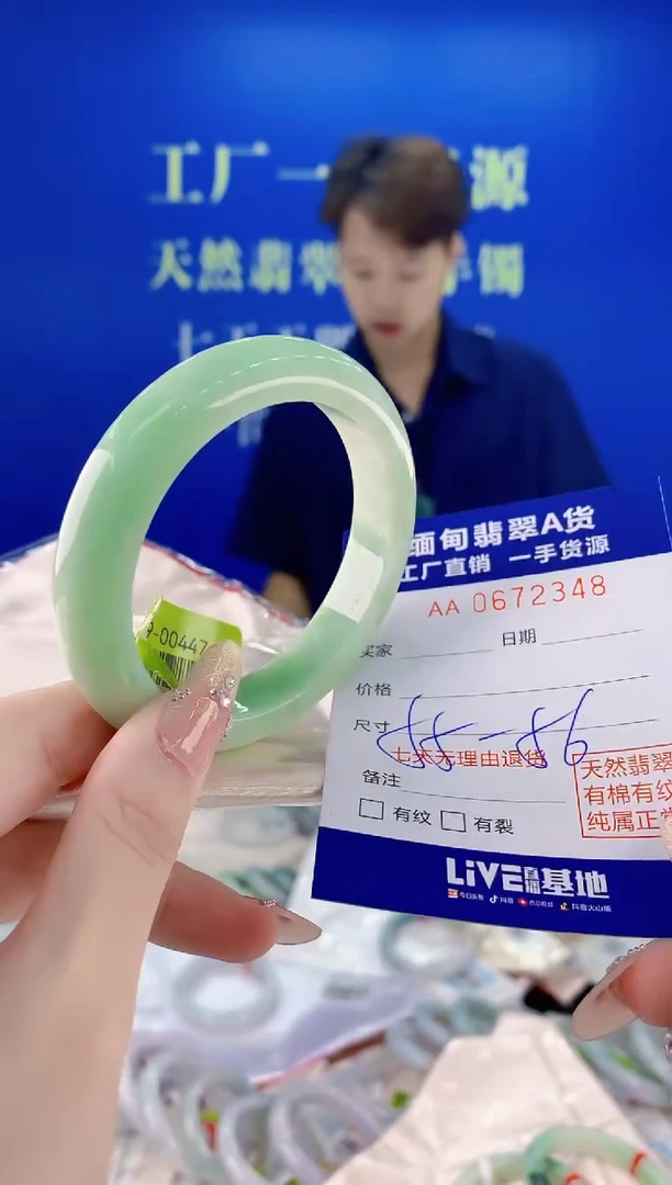 未镶嵌手镯翡翠48