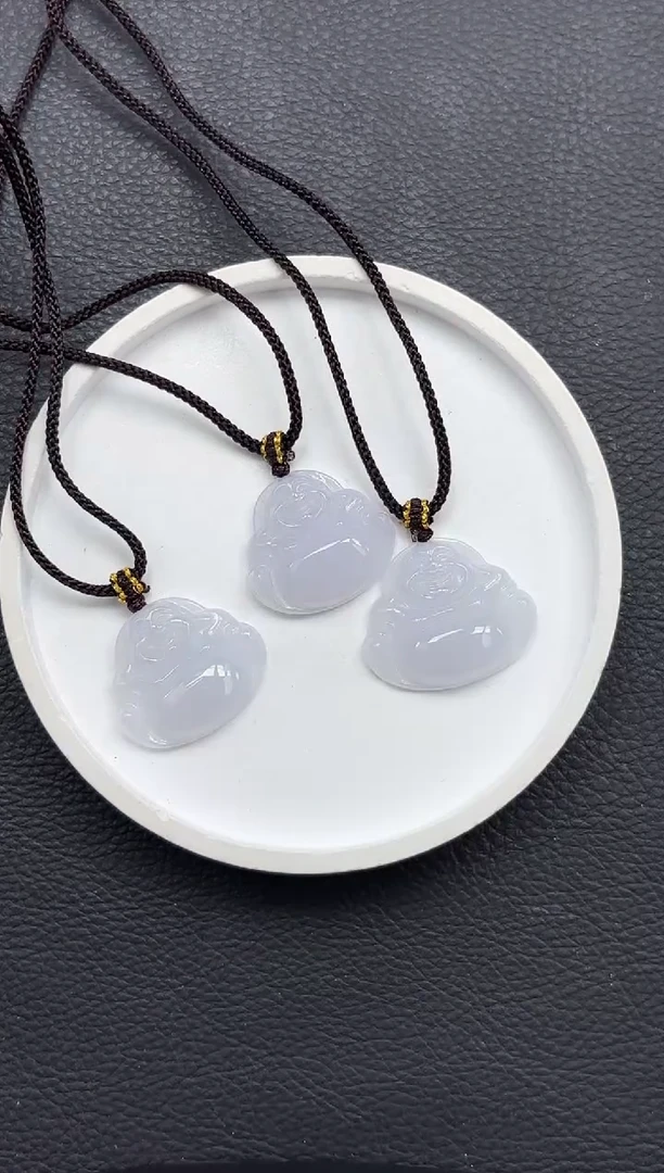 颈饰未镶嵌翡翠YM1139-7 佛公 多样性发一件