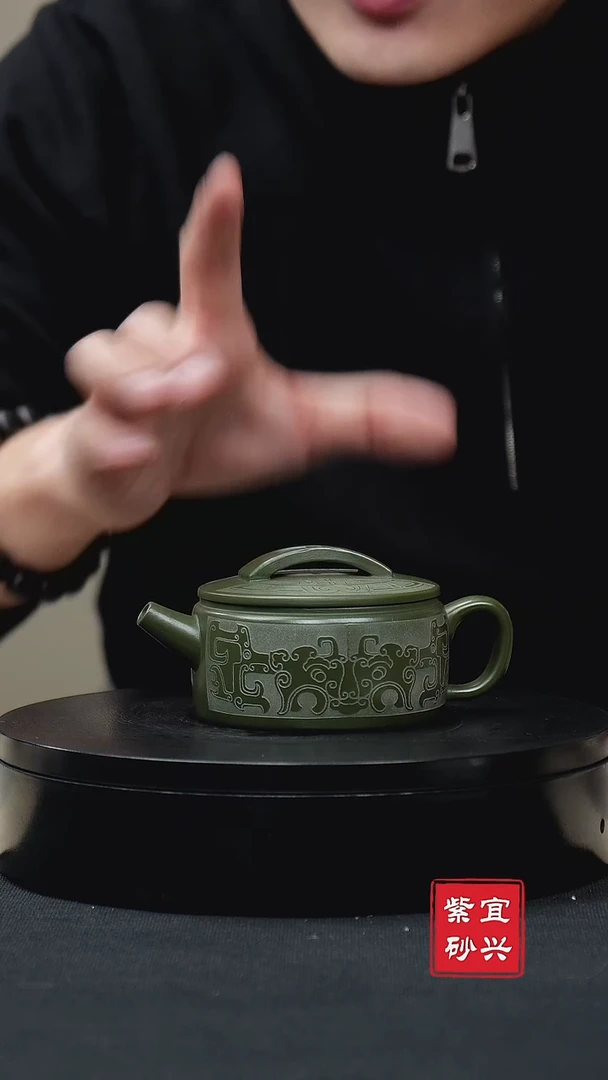 【闪购商品】紫砂茶壶14 汉瓦 手工紫砂壶