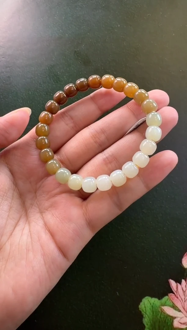未镶嵌手串和田玉手串