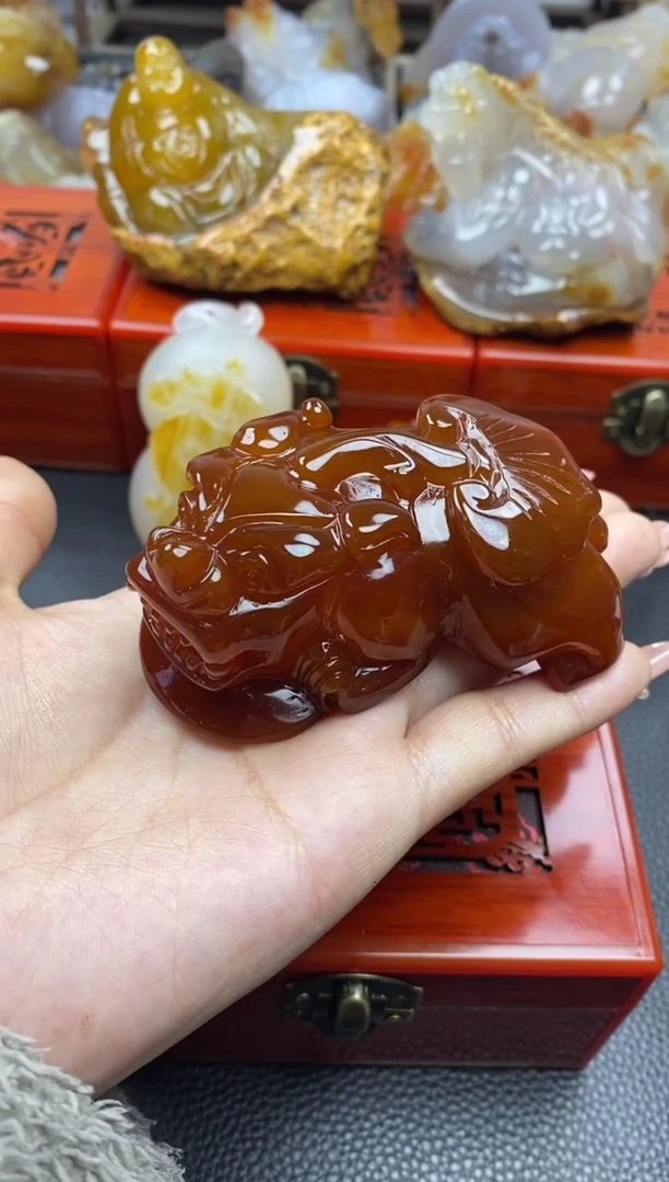 【闪购商品】玛瑙/玉髓手把未镶嵌00