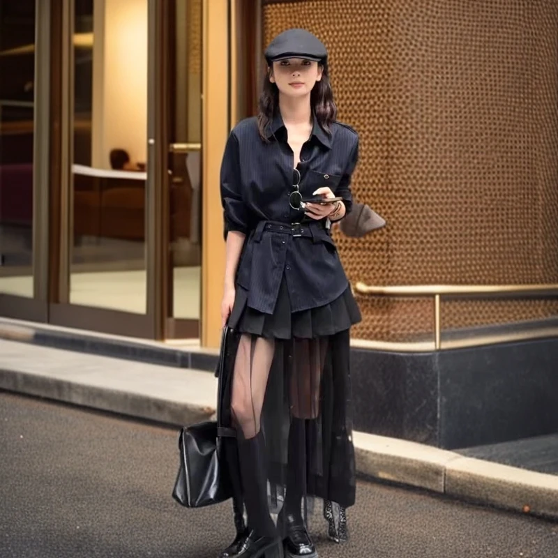高级御姐裙子套装时尚洋气时尚洋气女装洋气时髦气质新款