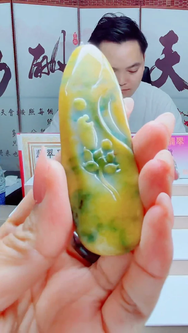 翡翠未镶嵌颈饰88888888